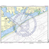 NOAA Nautical Chart 11316: Matagorda Bay and approaches